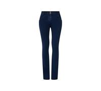 FREDDY WR.UP Jegging WR.UP® Taille Classique et Bas Bootcut en Jersey Denim, Jeans Sombre-Coutures Le Ton, Small