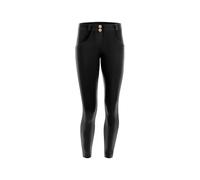 FREDDY WR.UP Pantalon Push up WR.UP® 7/8 Super Skinny en Coton Biologique, Noir, Medium