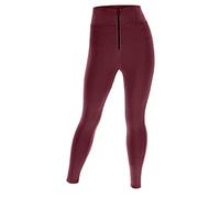 FREDDY WR.UP Pantalon push up WR.UP® 7/8 taille haute avec fermeture éclair et coupe curvy, Windsor Wine, Extra Small