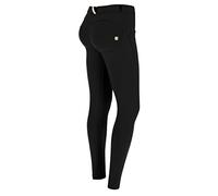 FREDDY WR.UP Pantalon push up WR.UP® super skinny en coton biologique, Noir, Medium