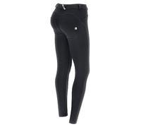 FREDDY WR.UP Pantalon push-up WR.UP® taille haute en coton biologique, Noir, Large