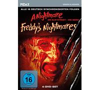 Freddy's Nightmares - A Nightmare on Elm Street - Die Serie / Alle 16 deutsch synchronisierten Folgen der Freddy Krueger-Kultserie (Pidax Serien-Klassiker) [4 DVDs]
