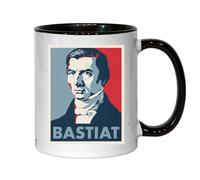 Frédéric Bastiat Pop Art Pop Art Tasse à Thé Café Céramique Noir