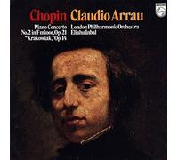 Frédéric Chopin, Claudio Arrau, The London Philharmonic Orchestra, Eliahu Inbal - Piano Concerto N°2 En F Minor, Op. 21/"Krakowiak", Op. 14