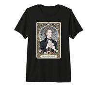 Frederic Chopin Compositeur T-Shirt Haut de Gamme