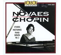 Frédéric Chopin (Etudes op 10 & 25 - 19 Nocturnes - Sonate "funèbre", op 35) - Guiomar Novaes Joue Frédéric Chopin