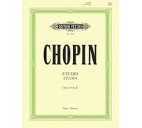 Frederic chopin : etudes - opus 10 & 25 - piano