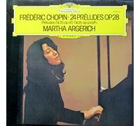 Frédéric Chopin - Martha Argerich - 24 Préludes, Op. 28 · Préludes Nr. 25, Op. 45 · Nr. 26, Op. Posth. [Vinyl LP]