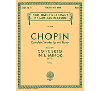 Frederic Chopin Piano Concerto No.1 In E Minor Op.11 Piano Solo Pf