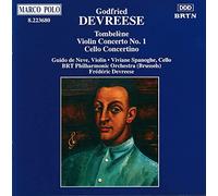 Devreese Godfried : Tomblene - Concerto Pour Violon - Concertino Pour Violoncelle
