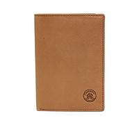 Frédéric Johns Grand Portefeuille Homme Cuir Véritable - Protection RFID - Grand Format - Élégant & Durable - Idée Cadeau (Camel)