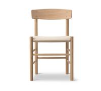 Fredericia Furniture Chaise J39 Chêne ciré-canvas naturel
