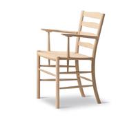 Fredericia Furniture Fauteuil Klint Tressé naturel-chêne savonné