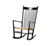 Fredericia Furniture Rocking-chair J16 Naturel-chêne noirci