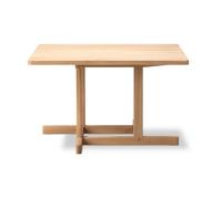 Fredericia Furniture Table basse BM80 Mogensen Coffee Table 90x90 cm Chêne clair huilé