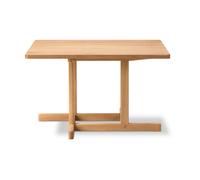 Fredericia Furniture Table basse BM80 Mogensen Coffee Table 90x90 cm Chêne huilé