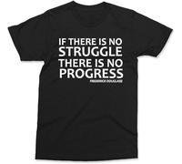 Frederick Douglass Motivational Quote T-Shirt Hard Work Inspirational Saying Tee Colour9