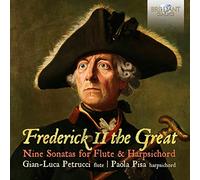 Frederick II the Great – Nine Sonatas for Flûte & Harpsichord – Edel