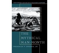 Frederick P. Brooks Jr. The Mythical Man-Month (Poche)