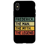 Frederick The Man The Myth The Legend Funny Personnalisé Coque pour iPhone X/XS