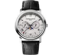 Frederique Constant Classics Business Timer FC-270SW4P6 - Homme - 40 mm - Analogique - Quartz - Verre saphir