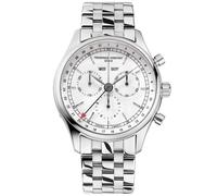Frederique Constant Classics Chronograph FC-296SW5B6B - Homme - 40 mm - Analogique - Quartz - Verre saphir