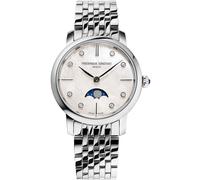 Frederique Constant FC-206MPWD1S6B Slimline Moonphase 30mm Quartz Femme nacre...