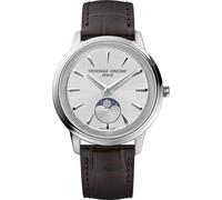Frédérique Constant Montre Marron Analogique Unisexe Moneta Moonphase