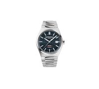 Frederique Constant Swiss Automatic Highlife COSC Montre en Acier Inoxydable argenté avec Bracelet et Bracelet en Caoutchouc Bleu Marine supplémentaire, Style : FC-303BL3NH6B