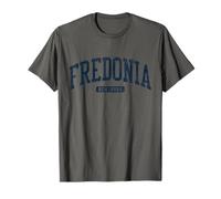 Fredonia New York NY College University Style Bleu T-Shirt