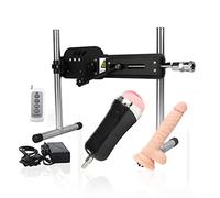 Fredorch Machine à sexe automatique,Télécommande Fonction de choc silencieuse Love Machinemit Vac-U-Lock-Dildo pour femmes hommes et couples