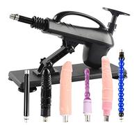 Fredorch Nouvelle machine à sexe Upgrade Automatique, 3XLR prise machine à baiser, Accessoires de sexe Gode Pénis avec Vitesse Réglable Machine d'amour