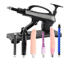 Fredorch Nouvelle machine à sexe Upgrade Automatique, 3XLR prise machine à baiser, Accessoires de sexe Gode Pénis avec Vitesse Réglable Machine d'amour