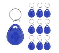 Fredorlokk Lot de 10 porte-clés inductifs RFID 125 kHz - Peut lire et réécrire - NFC - Convient pour système de contrôle d'accès d'entrée de serrure de porte