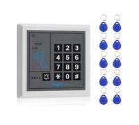 Fredorlokk Tuya Contrôle d'accès à distance Clavier tactile 1000 utilisateurs, prend en charge la sortie/entrée WG26 bits + 10 porte-clés RFID, adapté pour les systèmes de contrôle d'accès