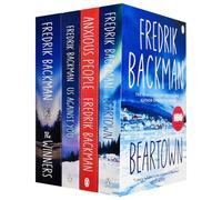 Fredrik Backman Beartown Collection 4 Books Set (The Winner, Us Against You, Beartown, Anxious People)