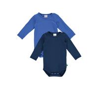 Fred's World by GREEN COTTON Barboteuse / body azur / bleu foncé, Taille 98