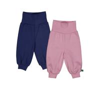 Fred's World by GREEN COTTON Pantalon bleu marine / rose, Taille 98