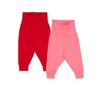 Fred's World by GREEN COTTON Pantalon rose clair / rouge, Taille 98