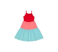 Fred's World by GREEN COTTON Robe bleu clair / rose / rouge, Taille 104
