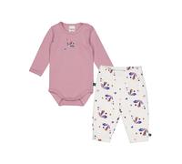 Fred's World by GREEN COTTON Set bleu / caramel / rose ancienne / blanc, Taille 86