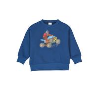 Fred's World by GREEN COTTON Sweat bleu / jaune / gris / rouge, Taille 104
