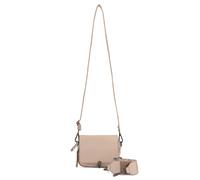 FredsBruder Bestie Sac à bandoulière Cuir véritable 20 cm gris