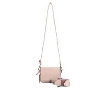 FredsBruder Bestie Sac à bandoulière Cuir véritable 20 cm rose