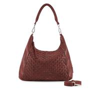 FredsBruder Calm Weave Sac à bandoulière Cuir véritable 38 cm brun