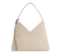FREDsBRUDER Sac à épaule beige taupe pour femme - City - Beach - Repeat Triangle Hobo Bag Natural Shades 309843