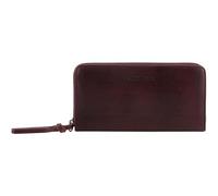 FREDsBRUDER Cuir Porte-Monnaie My Old Friend Ziparound Wallet Dark Red Rouge foncé