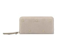 FREDsBRUDER Cuir Porte-Monnaie The Beaded Wallet Creamy Cream écru