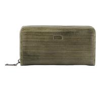 FREDsBRUDER Cuir Porte-Monnaie Wallet Gürteltier Big Olive Green