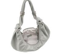 FREDsBRUDER Cuir sac à épaule bandoulière Always With You Hobo Grey taupe
